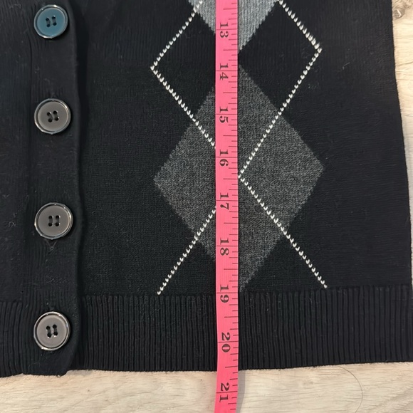 Express Design Studio NWOT buttoned Vest in Nylon, Viscose & wool blend. - Picture 6 of 7